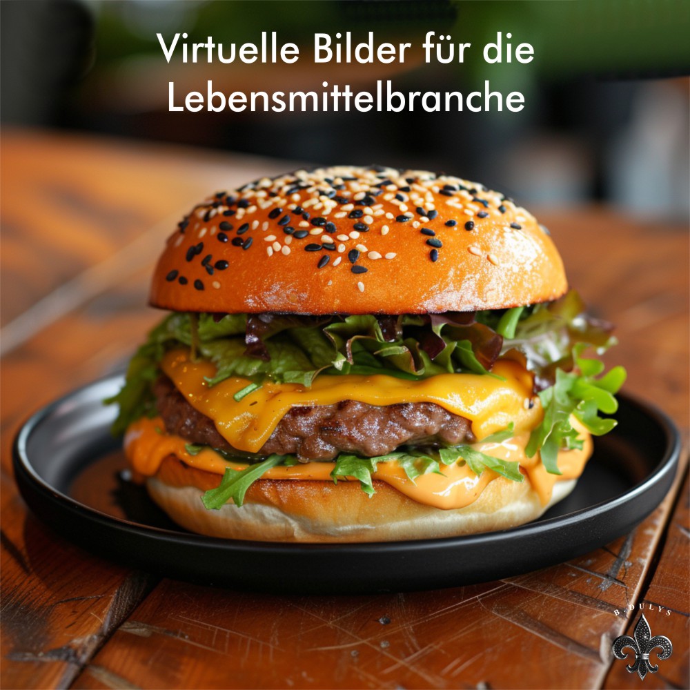 Virtuelles Bild für die Lebensmittelbranche