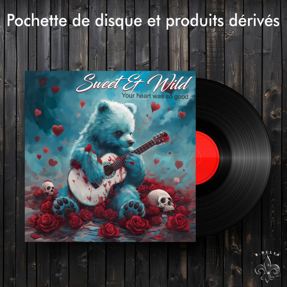 Couverture de disque et produits dérivés