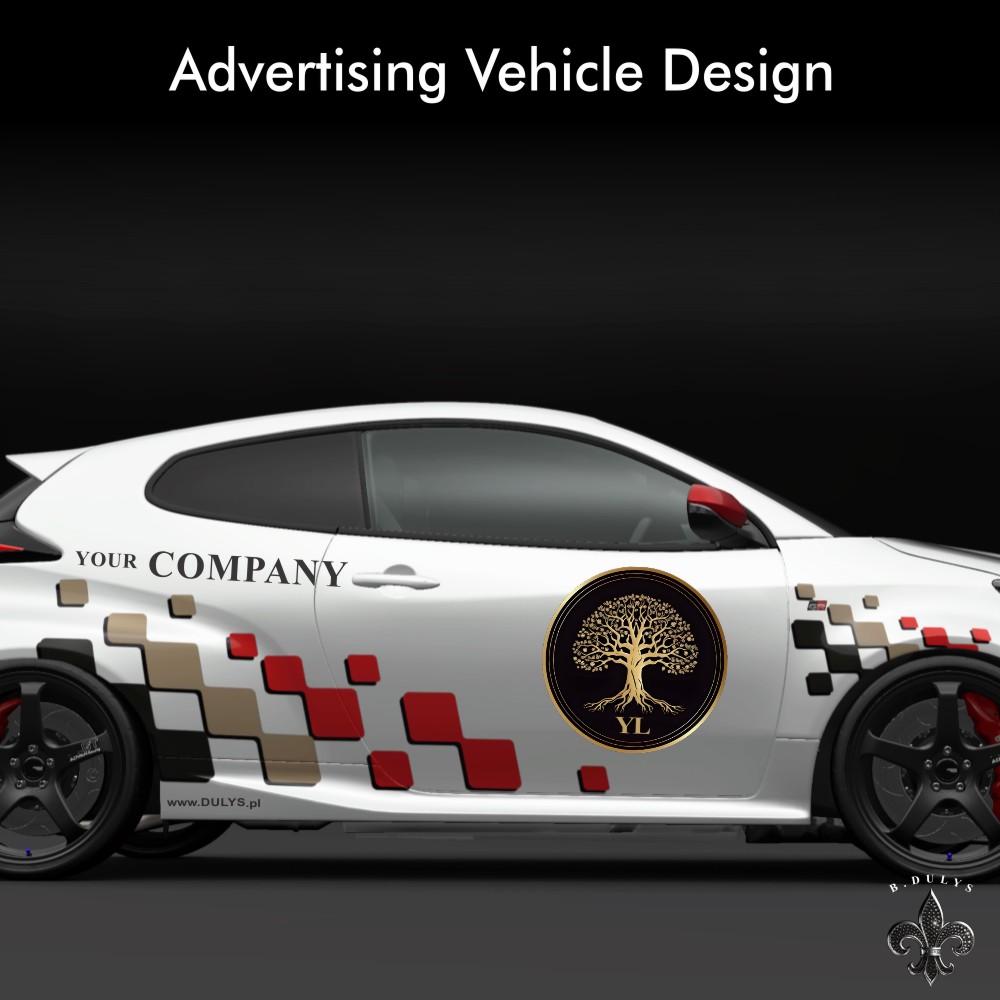 Advertising vehicle design