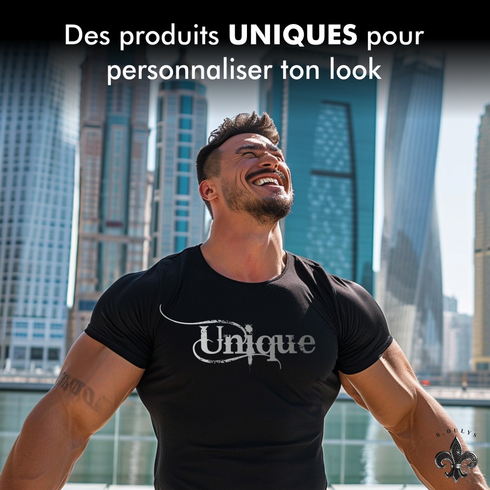 Des produits UNIQUES pour personnaliser votre look