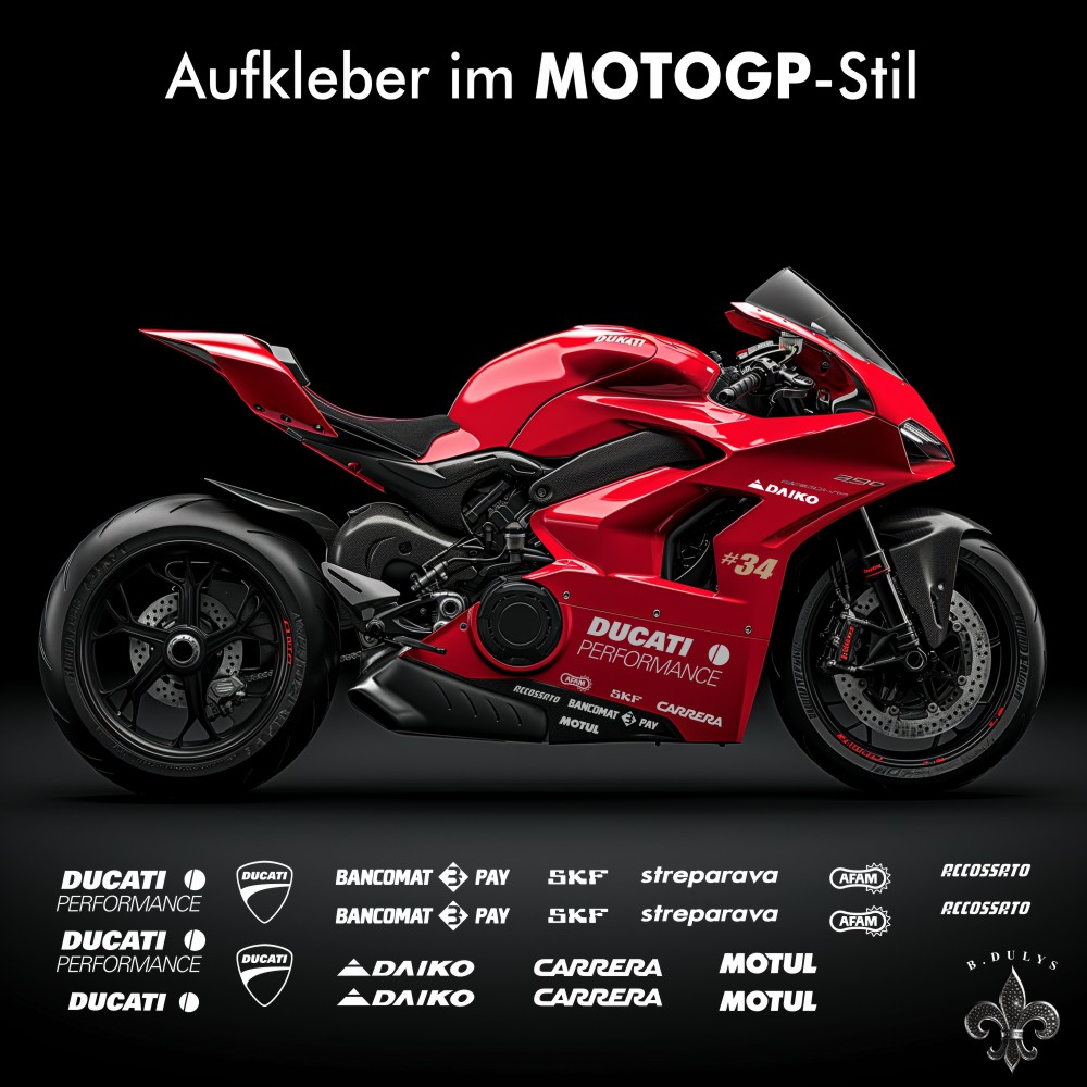 Aufkleber und Grafik-Kit im Stil von MotoGP